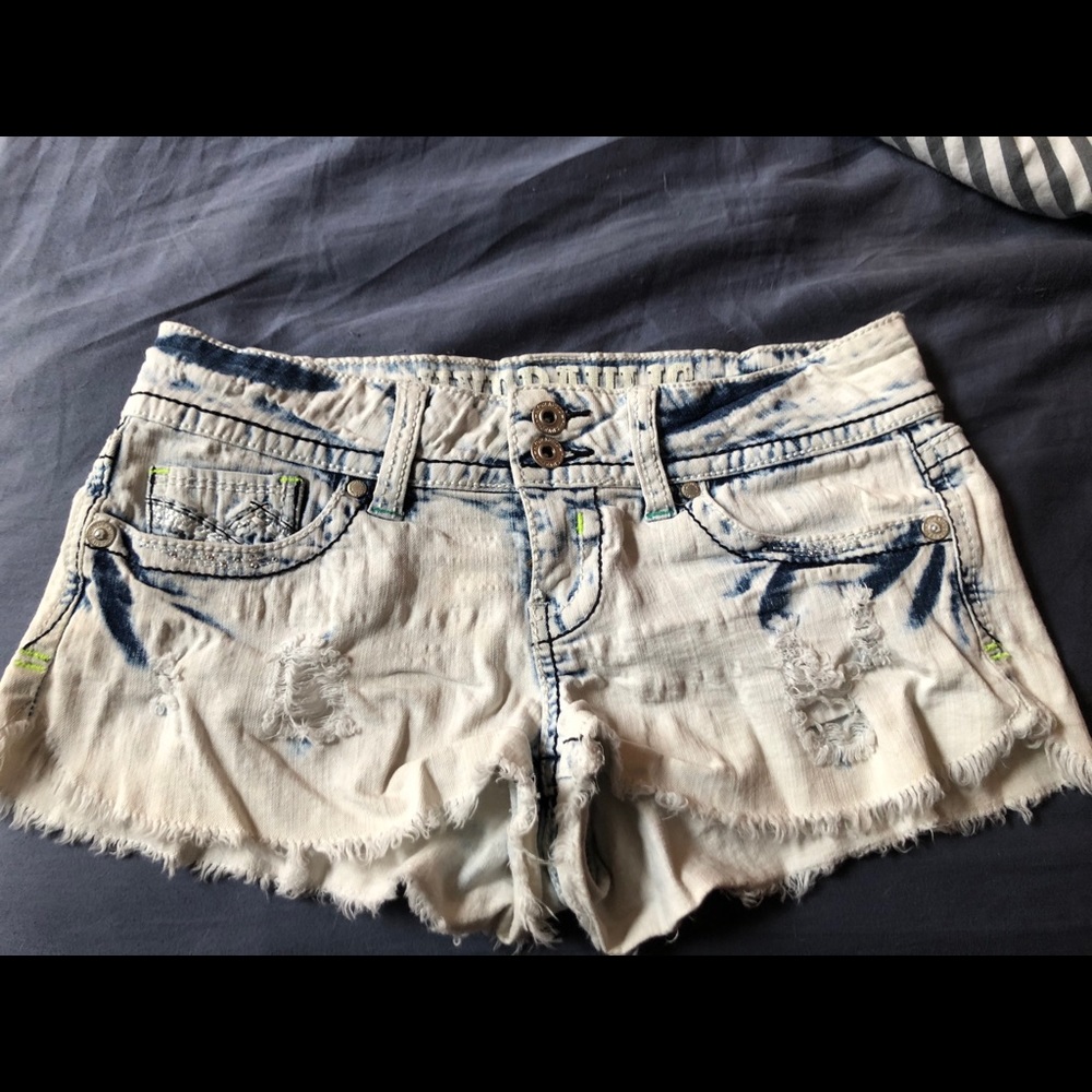 Hydraulic Jean Shorts